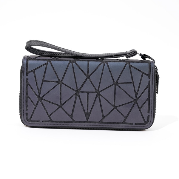 Handledsrem Armband Diamant Plånbok PU Läder Väska Dam Clutch Semestergåva Gradient Färg