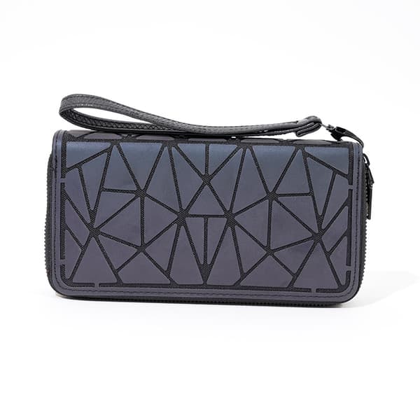 Håndledsrem Diamant Tegnebog PU Læder Taske Dame Clutch Feriegave Gradient Farve