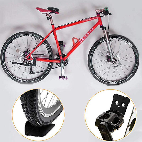Cykelväggfäste Hängare Cykel Cykel Cykling Pedal Väggfäste Förvaring