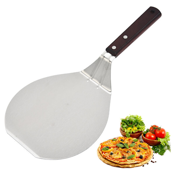 6-tums pizzaspade i metall, pizzavändare, pizzaugnstillbehör för hemgjord pizza
