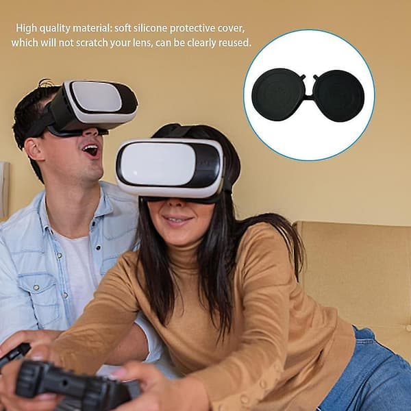 Anti-ridse Brilleglasdæksel til PS VR2, Hjelm Støv- og Vandafvisende Beskyttelse Linsdæksel til PS VR2 Tilbehør