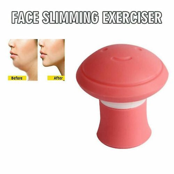 2 stk Face Slimming Lift Skin Firming V Shape Exerciser Facial Mou
