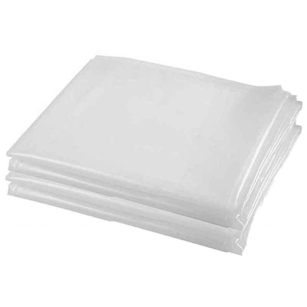 (2 m × 10 m) Belegg i hagepolyetylen i transparent plastfilm for drivhus, egnet for drivhusplanter for å forhindre vind, frost og støv