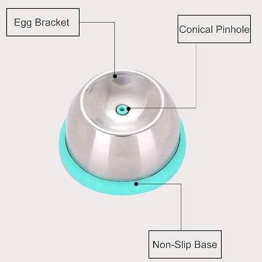 Egg Puncher, Egg Percer Eggshell Åpner, Egg Piercer Verktøy, Pinhole Egg Puncher, Rå Hardkokt Egg Puncher Verktøy