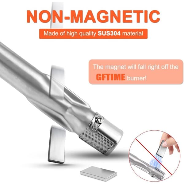 45,7 cm reservedelsrør for grillbrenner for