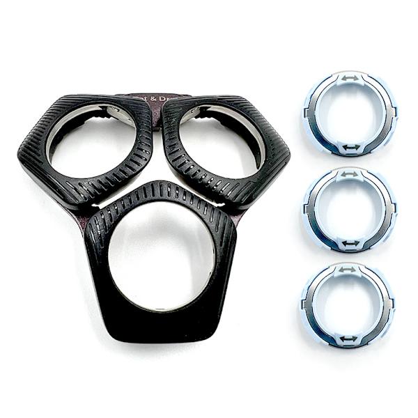 SH71/50 barbermaskiner, der er kompatible med barbermaskiner, der er egnet til Series 7000 (S7XXX) og Series 5000 (S55XX), kompatible barbermaskinetilbehør, ny version th