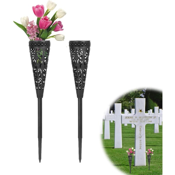 Blomhållare Gård Trädgård Blomkorg ihålig Blomsterarrangemang Blomkorg 2 st