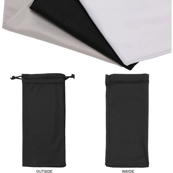 6 stk. Mikrofiber solbriller Etui Briller Etui, Gadgets Rengøring Opbevaring Etui Slip i Briller Etui