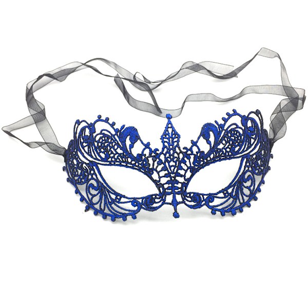 1 Pack Maskeradmasker Halloween Kostymmasker Karnevalsmasker (Slumpmässig färg)