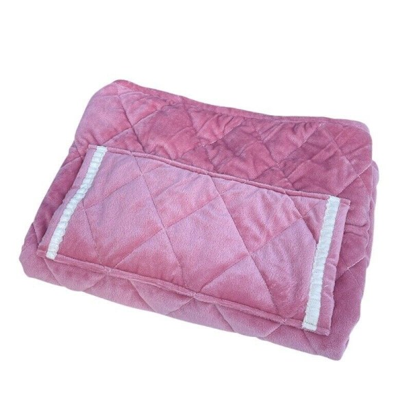 Single usb rechargeable electric blanket 60*80 to keep warm at home in winter, a must-have thermal artifact (purple)