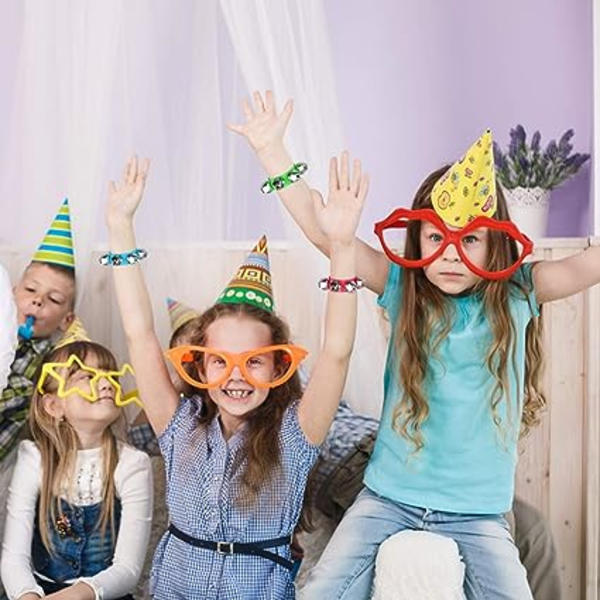 Håndledsklokker, 2 stk. Multicolor Håndledsarmbånd Jingle Bells Musikalsk Rytme Armbånd Rasle Ring, Ankelklokker til Børn Baby Voksen, Bedste Ferie Fødselsdag