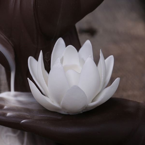 Buddha Røgelse Brænder Keramisk Røgelse Kegle