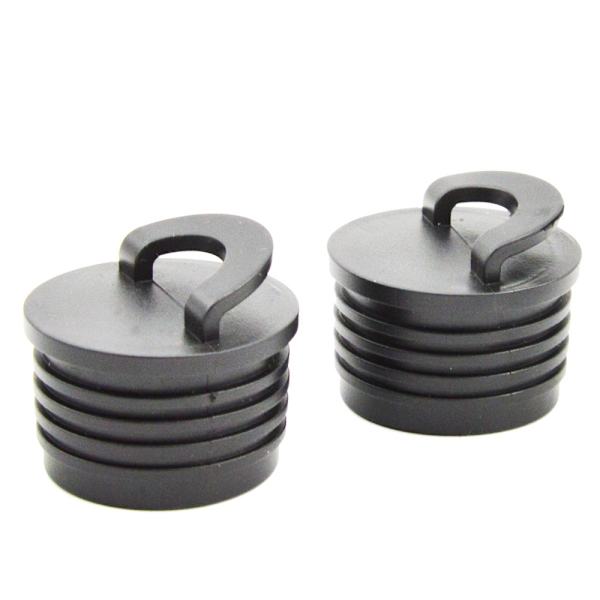 Ny kajakavtappningsplugg Vattentät gummiplugg Avtappningsplugg (2-pack)