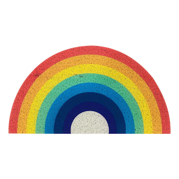 Raidallinen kylpymatto puolipyöreästä mikrokuidusta 40x80cm, liukumaton ja imukykyinen kylpyyn, suihkuun, kylpyhuoneeseen, keittiöön, eteiseen, makuuhuoneeseen