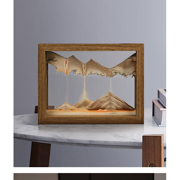 Kviksand timeglas ornament dekoration 21,5*16,5 cm