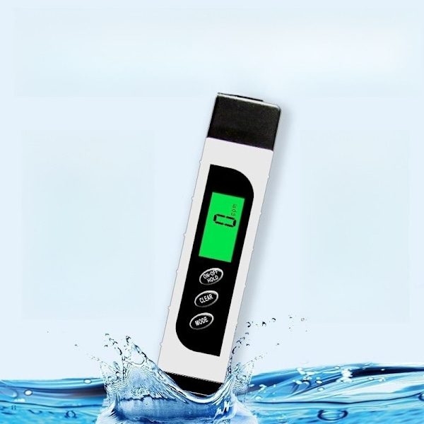 TDS-måler Digitalt vandtester, Professionel 3-i-1 TDS, temperatur- og EC-måler med bæretaske, 0-9999 ppm, ideel ppm-måler til drikkevand,