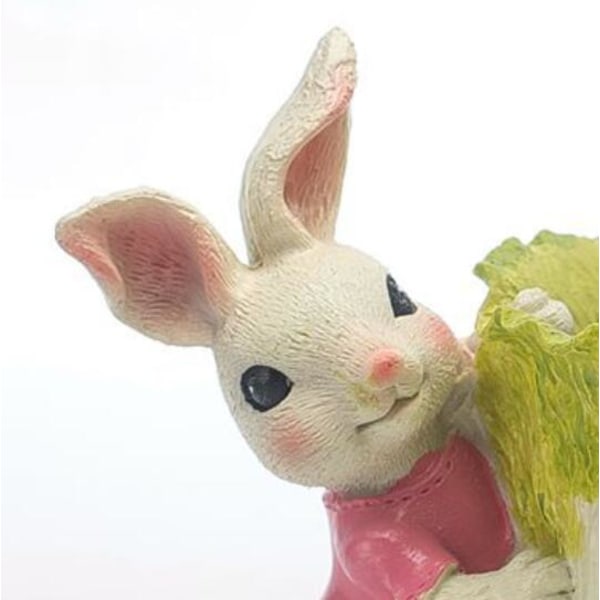 Istutuskone, astia ja parveke, suuri halkaisija Rabbit Creative Personality Hartsikukkaruukku (D-chou Rabbit Flower Pot)
