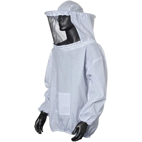 Imker Beekeeping Protective Clothing (Hvit) Imker Jacket with Im