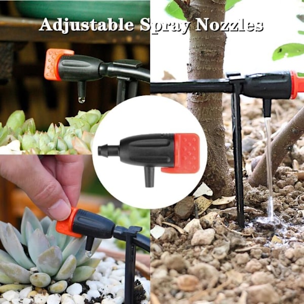 30 stycken 4/7mm bevattningsdroppar, mikro-dropp mikro-droppar droppbevattning bevattning mikro-dropp bevattningssystem Bevattningsset