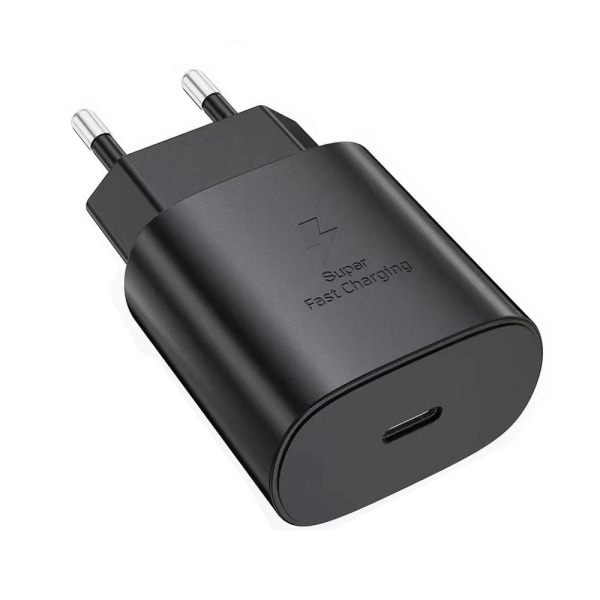 Plug-45W Europa Supersnabb Laddare Europa Resepluggadapter För EU Internationell Strömadapter USB C Väggladdare