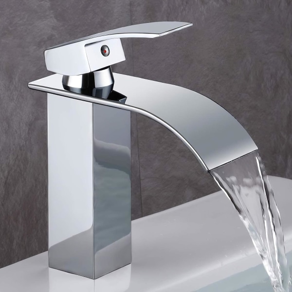 Kylpyhuonehana, moderni Waterfall Design WC-hana, kestävä