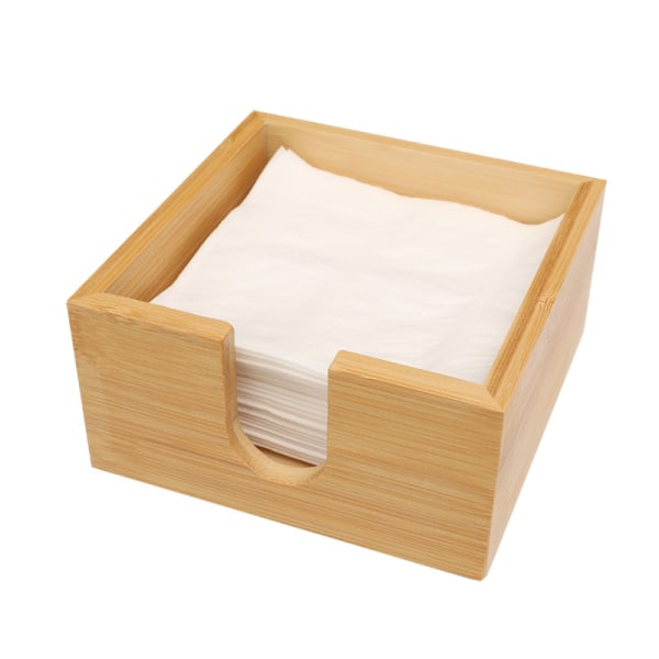 3 kpl Käsintehty puinen lautasliinateline - Paperilautasliinateline - Ar