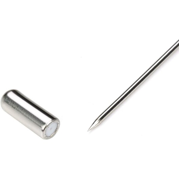 20stk Brosje Pin Stick Metall Sikkerhetsnåler Drakt Lapel Pin Stick wit