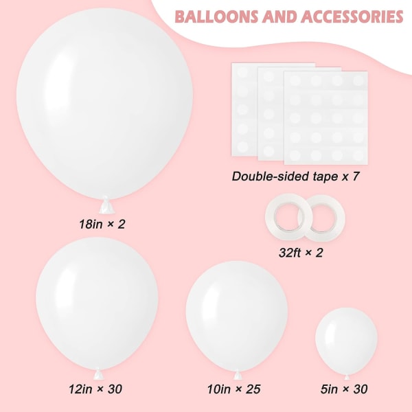 Førsteklasses partylatexballonger for festdekorasjon