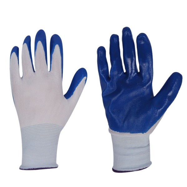 Havearbejde Handsker - 4 Par Dame/Herre Havearbejde Handsker, Åndbar Naturlig Latex Havearbejde Handsker med Greb