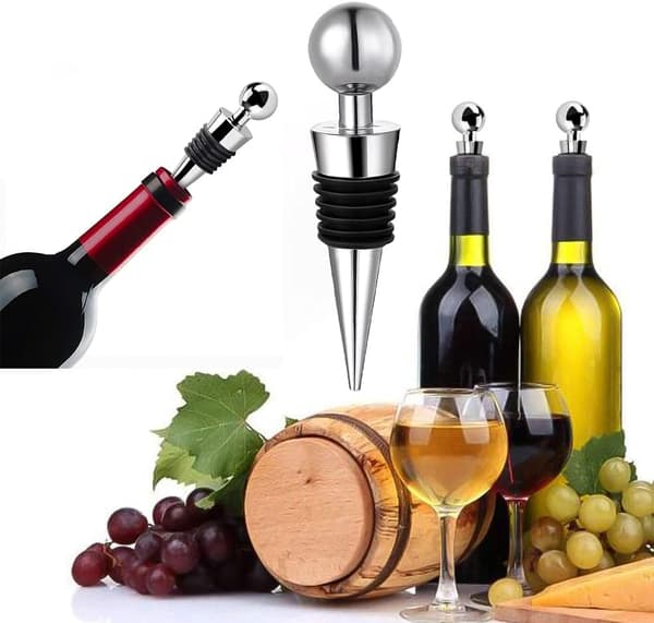 1 kappaleen painepysäytin Samppanjan pullon painepysäytin