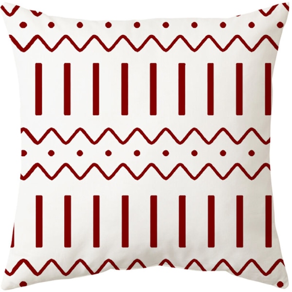 Set med 4 örngott, modernt kuddfodral för soffa, tygörngott för soffa, säng, bil, 45 x 45 cm
