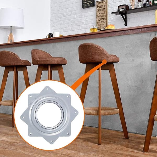 Firkant Lazy Susan roterende plattform 360 grader dreieskive