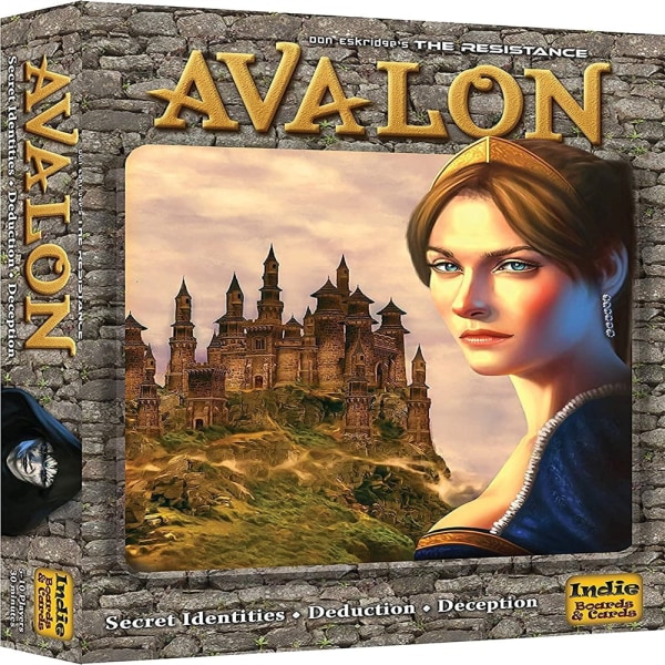 Resistance: The Avalon Card Game Spännande brädspel med sociala avdrag Snabb strategi och bedrägeri för 5-10 spelare i åldern 13+ - 30 minuters speltid