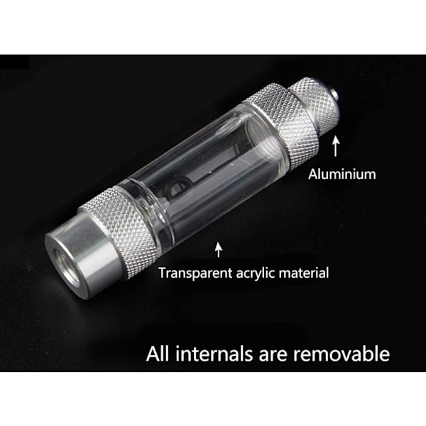 2 stycken CO2 bubbelräknare, bubbelregulator CO2, akvarievattenväxt med enkel bubbelräknare, CO2 fiskakvariumverktyg, luftpumpstillbehör för akvarium