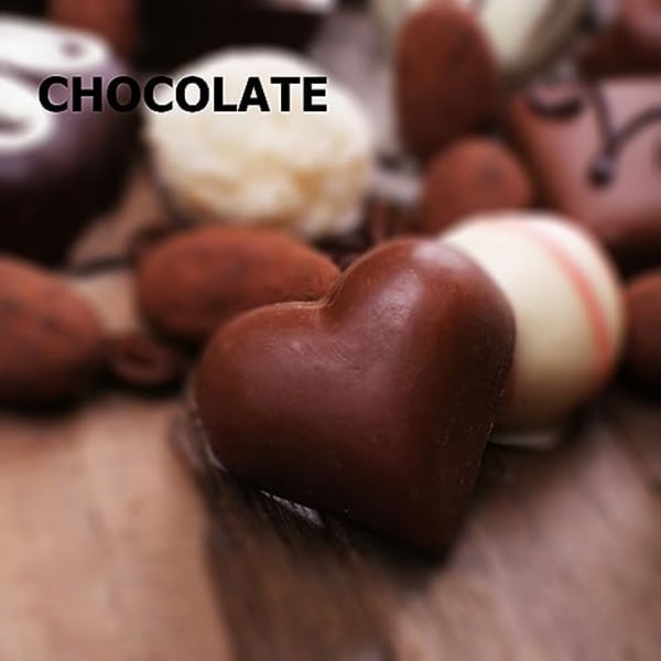 3 Stk Silikone Chokoladeforme, Hjerteform Non-Stick Køkken Mol