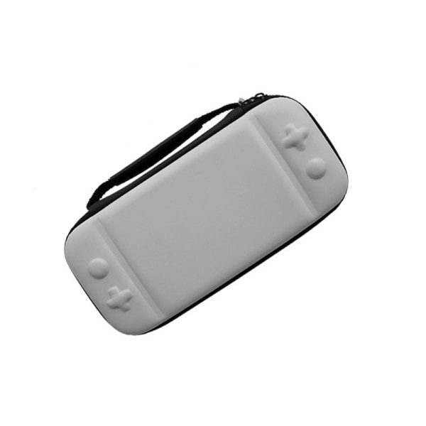 Grå Smatree bærbar veske for Nintendo Switch Hard Shell, beskyttende veske for Switch-konsoll, bæreveske