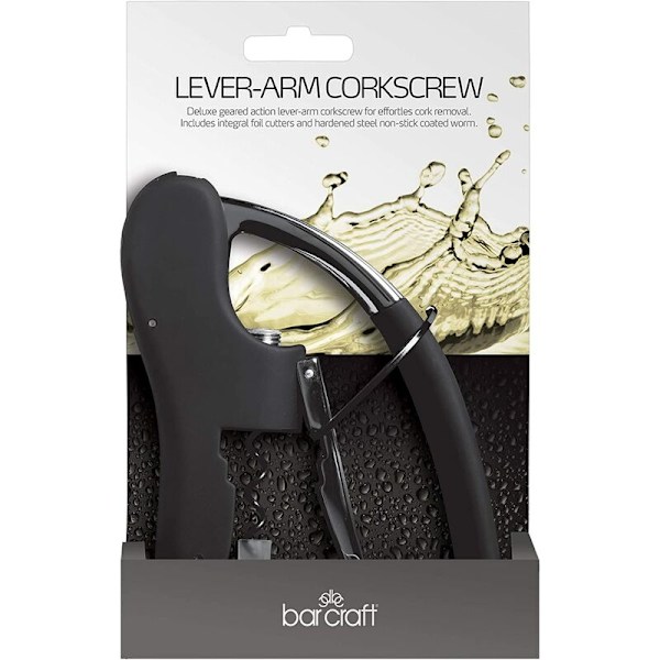 Bar Craft Corkscrew med sort foliekutter
