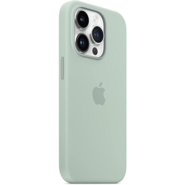 iPhone 14 Pro Silikonfodral med MagSafe - Cactus Blue