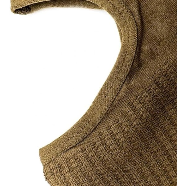 Skimaske Full Face Skjerf Sykling Full Face Dekk Balaclava Vinter Hals Hode Varmer Motorsykkel Fiske Hjelm Linje(brun)
