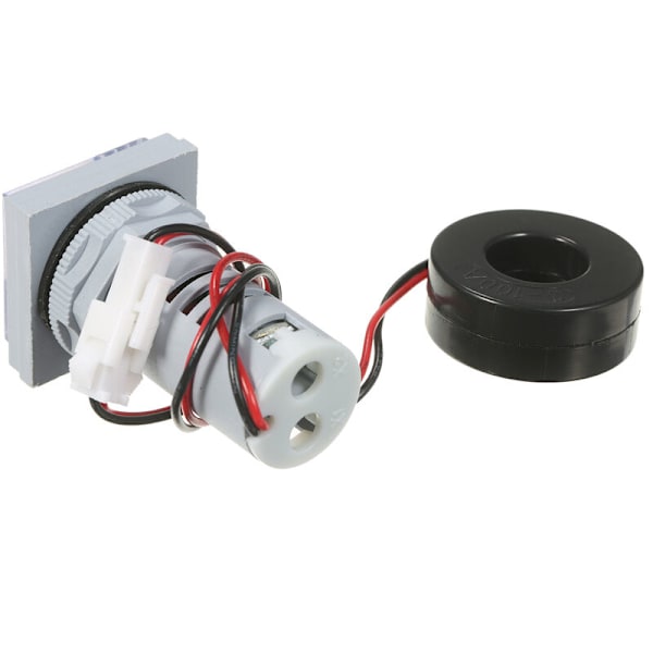 Spänningstestare och detektor Mini Digital Square Volt-Ammeter Voltameter Ammeter Spänningsmätare Dubbel LED-display Spännings- och strömindikator Monitor