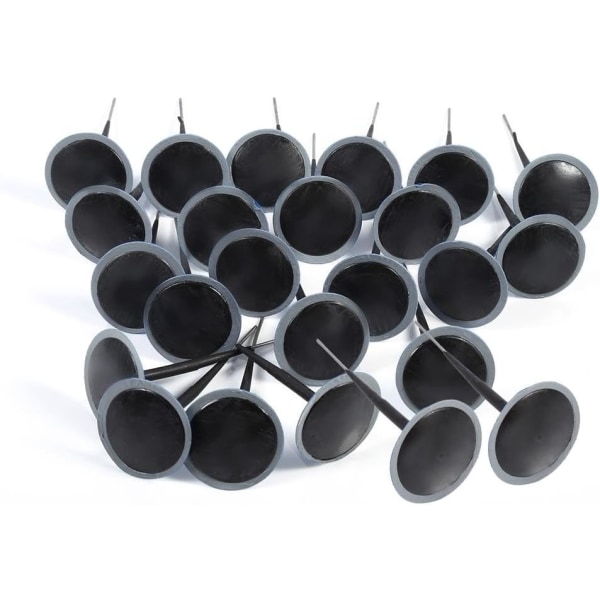 Svampe Dæk Reparation, 24 Stk 6mm Svampe Dæk Søm Svampe Prop Patch Gummi Svampe Fyldstof Dæk Reparation til Auto Voi