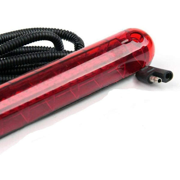 Pysäytysvalo 24 LED 12V, korkea asennus, punainen
