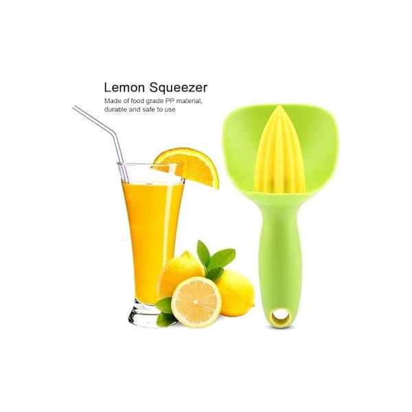 Citruspresser med frøfilter, mini ergonomisk citron-appelsin citronpresse