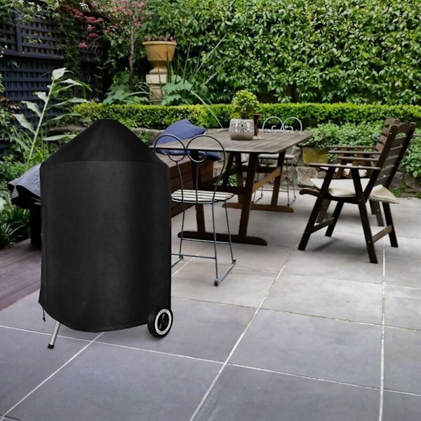 Charter-grillin pyöreä suojapeite 70 cm:n grilleille, vedenpitävä, UV-kestävä ja hengittävä