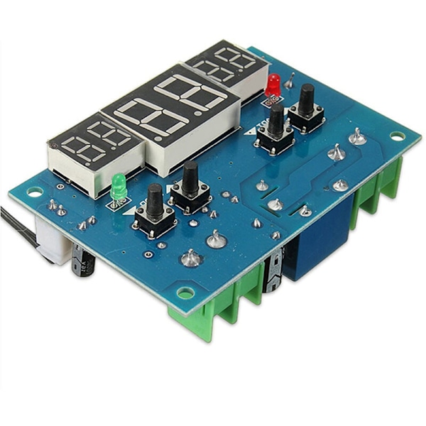 Intelligent digital display termostat Temperaturregulator øvre og nedre grenseinstillinger Tre-vindu synkron visning