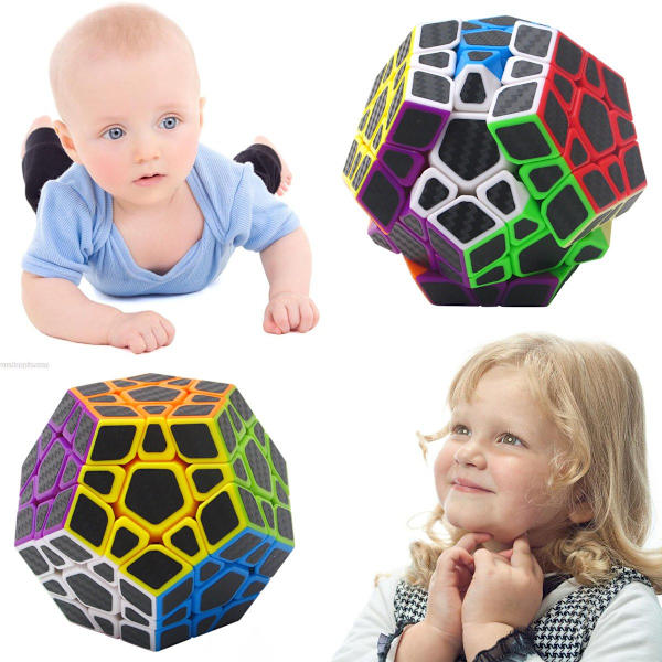 Rubikin kuutio palapeli Rubikin kuutio Uusi ultra-nopea hiilikuitutarra Rubikin kuutio