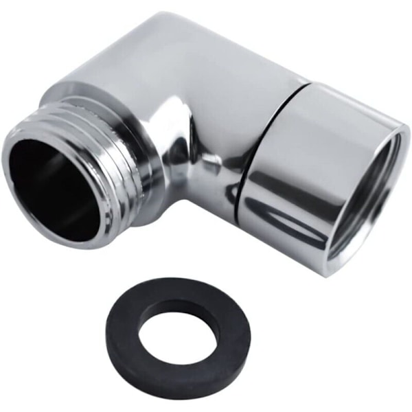 Shower chef 90 ° adapter, 1 kobber romkobling dusj, G1/2 dusjhode og hånddusj adapter, for å koble til dusjbatterier