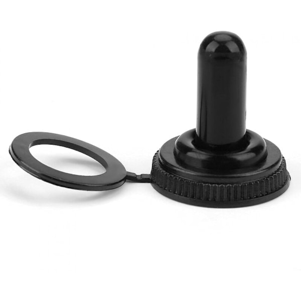 Vattentätt skydd för vippströmbrytare - 20 st vattentäta gummiskydd för 12 mm vippströmbrytare (12 mm)