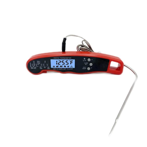 Dobbel probe grilltermometer Foldable mattermometer Kjøttkokingsalternativer