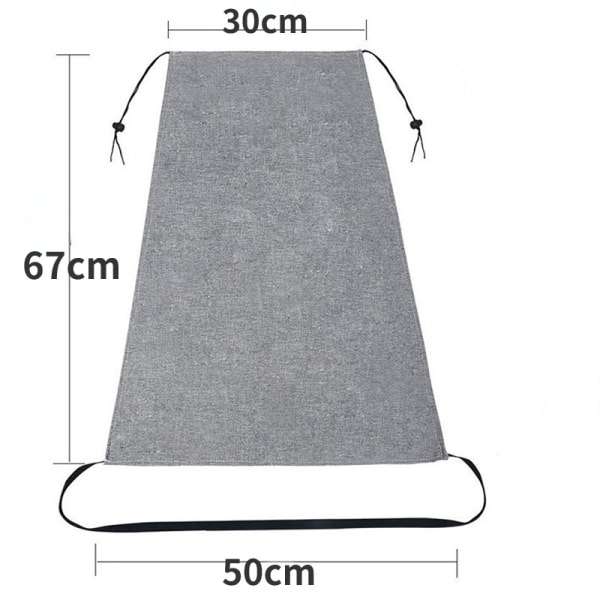 Solskydd, med UV-skyddsfodral 50+(grå) Vattentät regnsäker, barnvagnssolskydd för barnvagn, barnvagn och liggdel